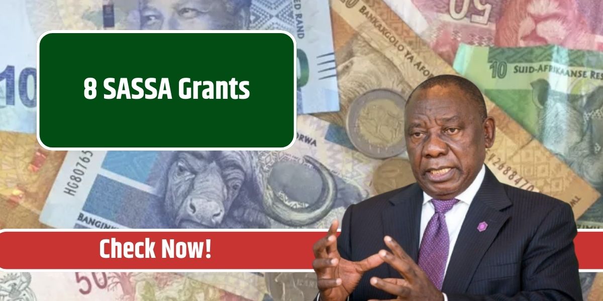 8 SASSA Grants