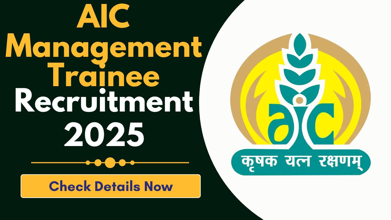 AIC Management Trainee Recruitment 2025