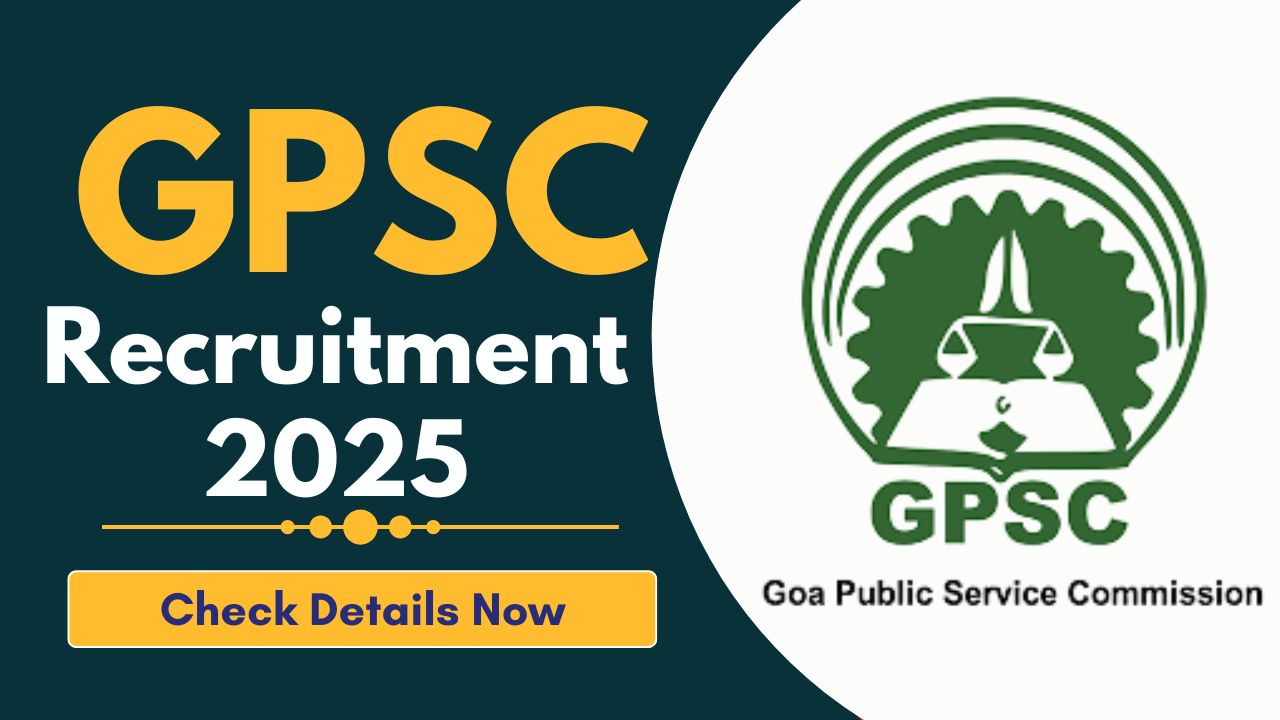 GPSC Recruitment 2025