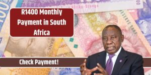 R1400 Monthly Payment in South Africa