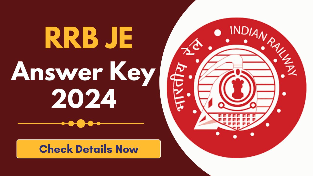 RRB JE Answer Key 2024