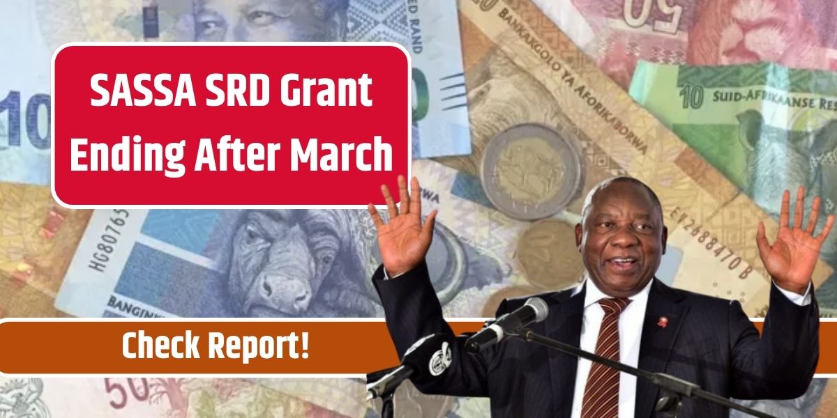 SASSA SRD Grant Ending After March