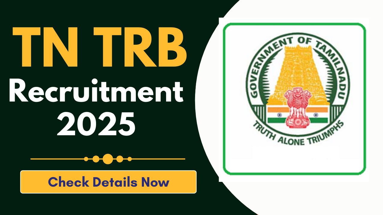 TN TRB Recruitment 2025