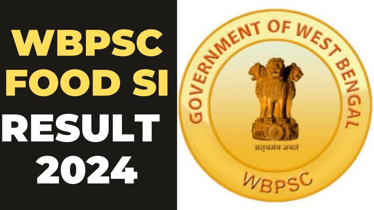 WBPSC Food SI Result 2024